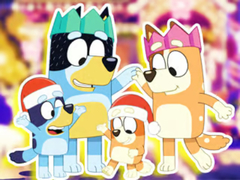 Jeu Jigsaw Puzzle: Bluey Family Xmas Eve