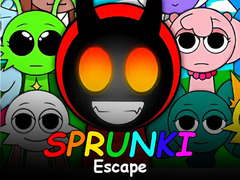 Jeu Sprunki 3D Escape