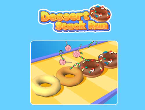 Jeu Run de pile de dessert .