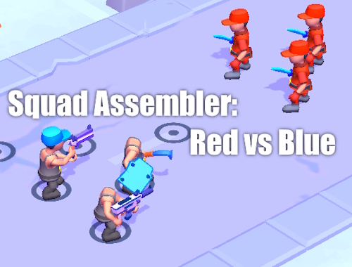 Jeu Assembleur d'équipe : Rouge contre Bleu 