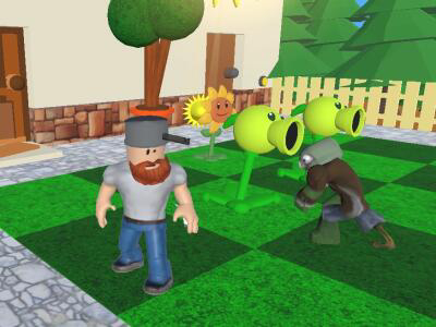 Jeu Plantes contre Zombies 3D 