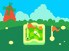 Jeu Pixel Mini Golf