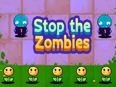 Jeu Stop the Zombies