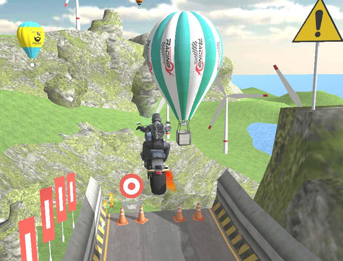 Jeu Saut à vélo .