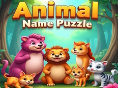 Jeu Animal Name Puzzle