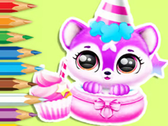 Jeu Coloring Book: Baby Fluff's Birthday