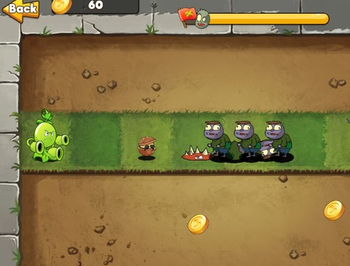 Jeu Plantes mutantes contre zombie 