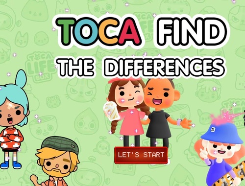 Jeu Toca Trouvez les différences .