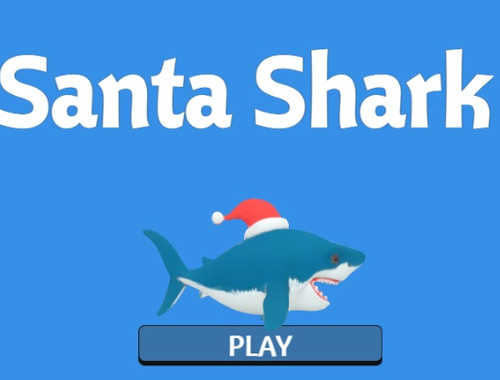 Jeu Père Noël requin .