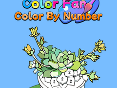 Jeu Color Fan Color By Number