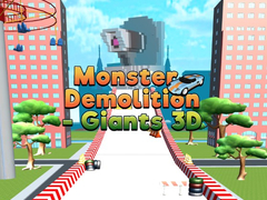 Jeu Monster Demolition Giants 3d