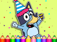 Jeu Coloring Book: Bluey's Birthday