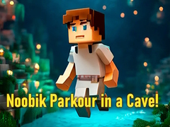 Jeu Noobik Parkour in a Cave!