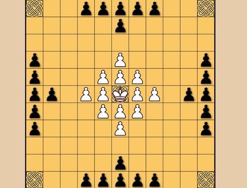 Jeu Échecs Viking Tafl .