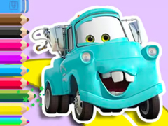 Jeu Coloring Book: Mater Cars