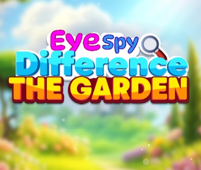 Jeu Différence d'espionnage des yeux Le jardin .