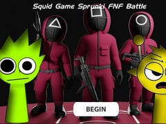 Jeu Squid Game Sprunki Fnf Battle