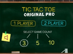 Jeu Tic Tac Toe Original Pro