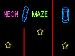 Jeu Neon Car Maze