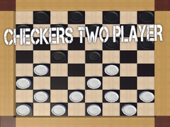 Jeu Checkers Two Player