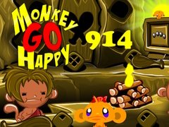 Jeu Monkey Go Happy Stage 914