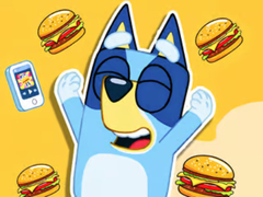 Jeu Jigsaw Puzzle: Burger Dog Bluey