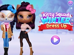 Jeu Kitty Squad Winter Dress Up