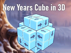 Jeu New Years Cube in 3D