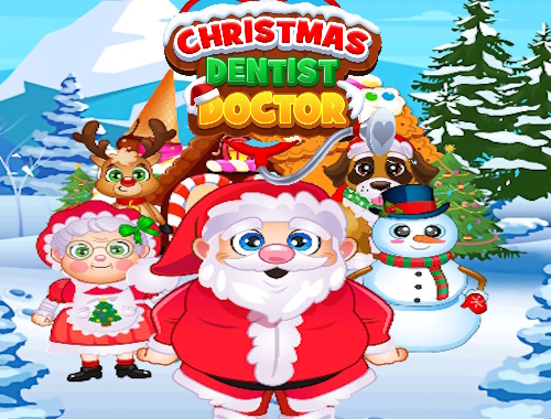 Jeu Docteur de dentiste de Noël .