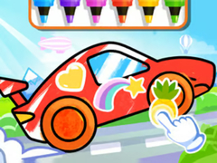 Jeu Coloring Book: Racing Car