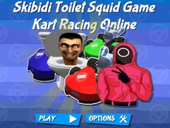 Jeu Skibidi Toilet Squid Game Kart Racing Online