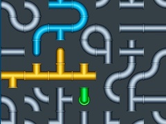 Jeu Connect The Pipes Water Puzzle