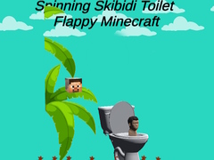 Jeu Spinning Skibidi Toilet Flappy Minecraft