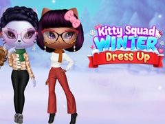 Jeu Kitty Squad Winter Dress up