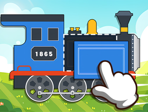 Jeu Jeu de train Labo Brick pour les enfants 