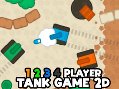 Jeu 1 2 3 4 Player Tank Game 2D