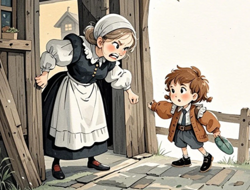 Jeu Trouvez les différences: Hansel et Gretel .