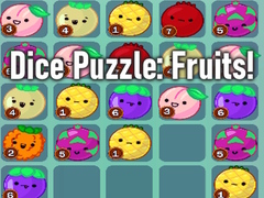 Jeu Dice Puzzle: Fruits!