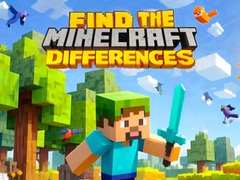 Jeu Find The Differences: Minecraft