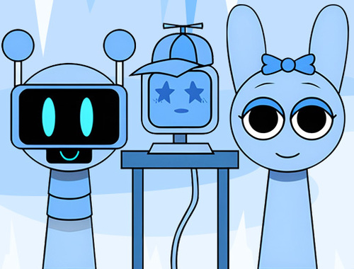 Jeu Huggy Mix Sprunki Music Box.