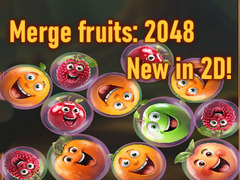 Jeu Merge fruits: 2048 New in 2D!