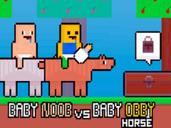 Jeu Baby Noob vs Baby Obby Horse