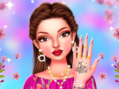 Jeu Celebrity Spring Manicure Design