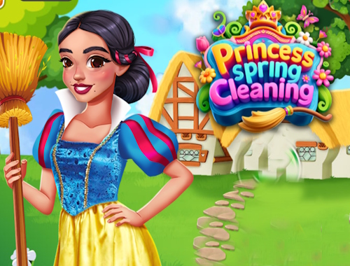 Jeu Nettoyage de printemps princesse .