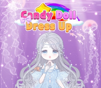 Jeu Candy Doll Dress Up .