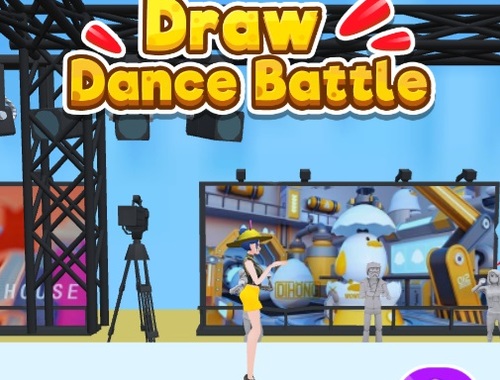 Jeu Dessiner une bataille de danse .