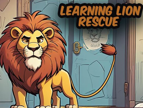 Jeu Apprendre le sauvetage de lion .