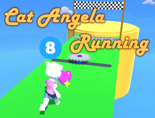 Jeu Cat Angela Running 