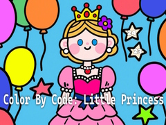 Jeu Color By Code: Little Princess