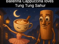 Jeu Ballerina Cappuccina loves Tung Tung Sahur